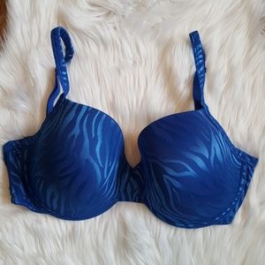 Cacique Blue T-shirt Bra, 40DDD 40F, Never Worn